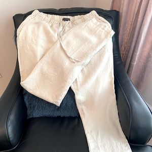 Men’s Linen pants. Sacs 5th Ave. medium.